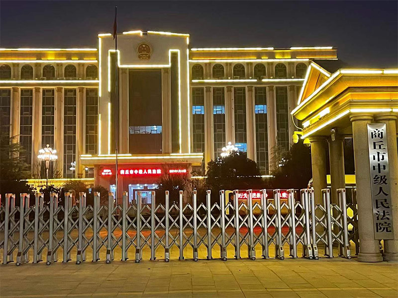 商丘中級法院兩臺安檢機(jī)安裝